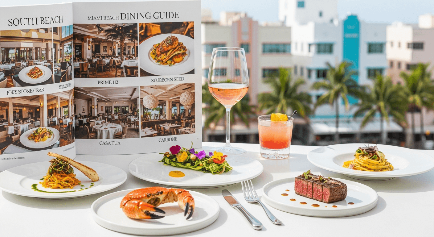 South Beach's Ultimate Restaurant Guide: 10 Must-Visit Spots From Israeli Fire to Italian Glamour
